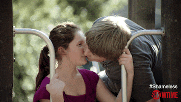 first kiss love GIF by Showtime