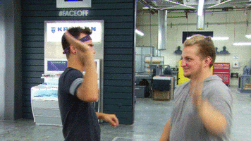 high five face off season 10 GIF by SYFY