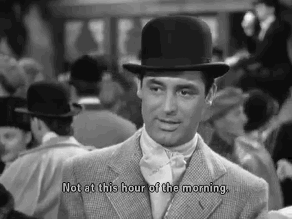 too early cary grant GIF by Warner Archive