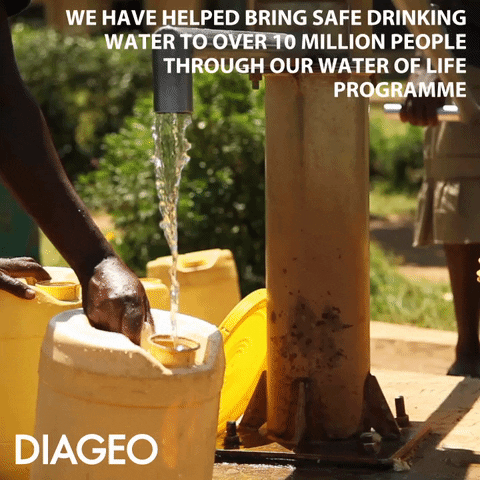 Water Proud Of What We Do GIF by Diageo Graduates