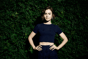 lily collins chanel GIF by Clint Spaulding