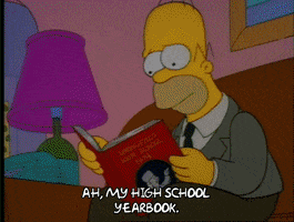 Season 4 Yearbook GIF by The Simpsons