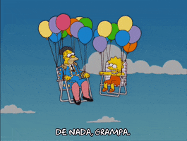 Flying Lisa Simpson GIF by The Simpsons