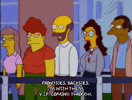 Coming Through Episode 1 GIF by The Simpsons