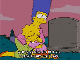 Lisa Simpson Marge Simspon GIF by The Simpsons