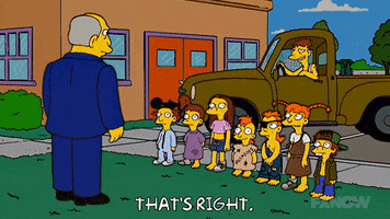Episode 14 Superintendant Chalmers GIF by The Simpsons