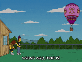 Episode 12 Flight GIF by The Simpsons