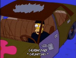 bail out homer simpson GIF