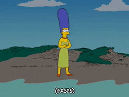 Surprised Episode 1 GIF by The Simpsons