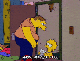 Holding Season 3 GIF by The Simpsons