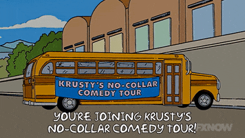 Episode 14 Bus GIF by The Simpsons