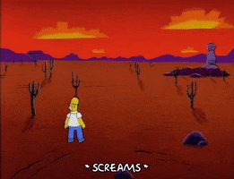 homer simpson butterfly GIF
