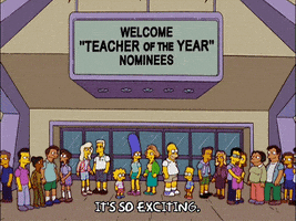 bored homer simpson GIF