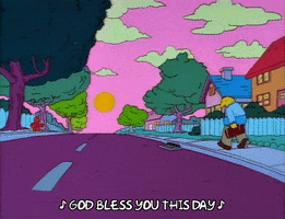 Season 3 Pink Cloud GIF by The Simpsons