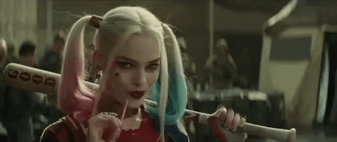 Harley quinn suicide squad gif