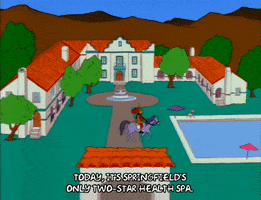 Season 3 Spa GIF by The Simpsons