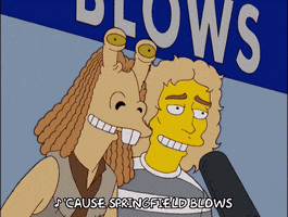 Star Wars Singing GIF by The Simpsons