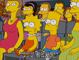 Lisa Simpson Money GIF by The Simpsons