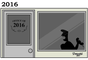 ramboozle funny cartoon trump 2016 GIF