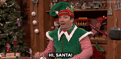 jimmy fallon santa GIF by The Tonight Show Starring Jimmy Fallon