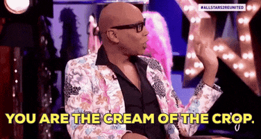 Reunion Cream Of The Crop GIF by RuPaul's Drag Race