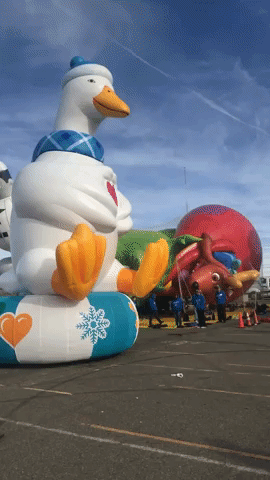 macys parade balloons GIF by The 90th Macy’s Thanksgiving Day Parade