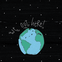 Outer Space GIF by Anna Vignet
