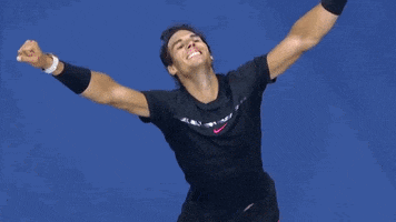 Happy Tennis Gif By Us Open Find Share On Giphy