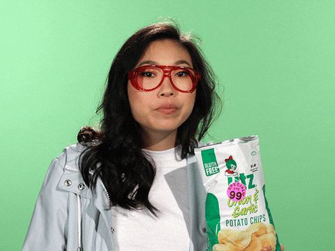 Hungry Snacks GIF by Awkwafina - Find & Share on GIPHY