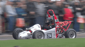 electric car racing GIF by Rochester Institute of Technology