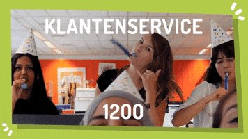 customer service party GIF