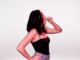 balloon middle finger GIF by Noah Cyrus