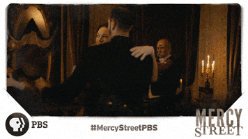 civil war flirting GIF by Mercy Street PBS