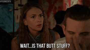 confused sutton foster GIF by YoungerTV