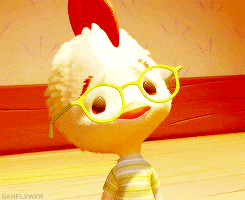reviewerrachel chicken little who we talking about GIF