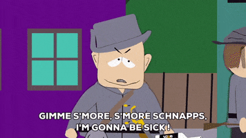 sick puke GIF by South Park 