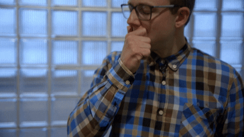 Thinking Think GIF by NRK P3 - Find & Share on GIPHY
