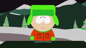 looking up kyle broflovski GIF by South Park
