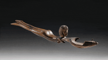 egypt swimming GIF by Nationalmuseet