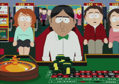 casino chip GIF by South Park 