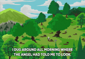 angels digging GIF by South Park 