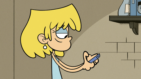 The Loud House Texting GIF by Nickelodeon - Find & Share on GIPHY
