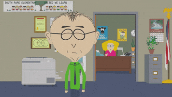 teacher students GIF by South Park 