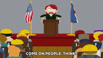 podium flags GIF by South Park 