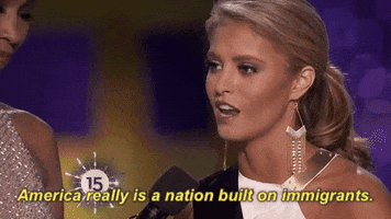 Immigrants GIF by Miss America