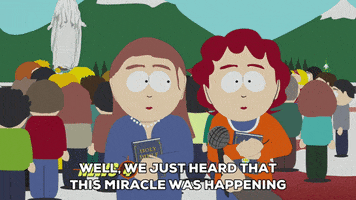 miracle talking GIF by South Park 