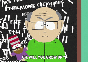 grow up teacher GIF by South Park 