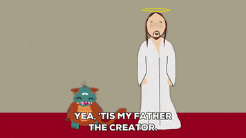 identifying jesus christ GIF by South Park 