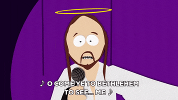 jesus singing GIF by South Park 