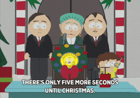 christmas door GIF by South Park 